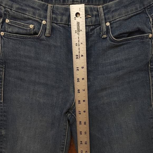 Mother Jeans The Ankle Frey Size 24 Chain Of Destiny Blue - Picture 4 of 10